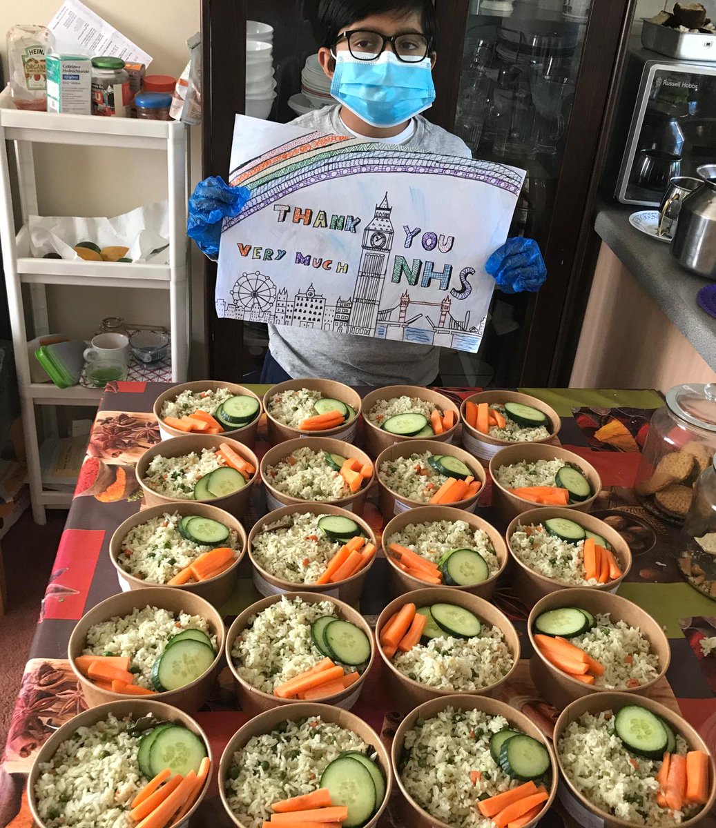 SVMandir_MK's tweet photo. Day51 SSVM Helping hands team continued their journey of supporting NHS and TVP MK key workers with home cooked food. Thanks 2 children's support too
#Togetherwecanmakedifference #FeedTheFrontliners #SVMandir_MK #loveMK #Covid19UK
@ComActMK @MKComFoundation @MKHospital @tvp_mk https://t.co/P9dH4nT2UJ