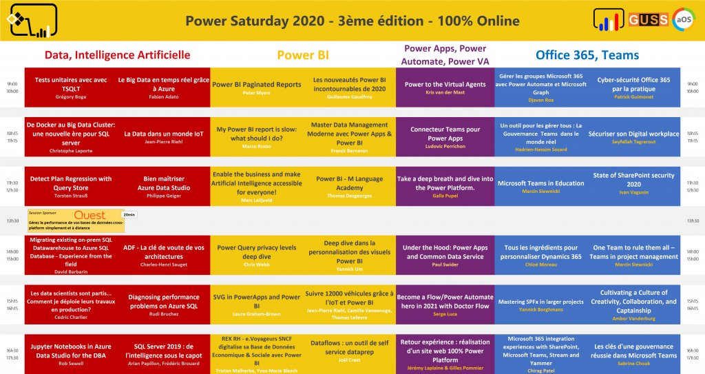 NEXT__DECISION's tweet photo. 📅[#savethedate - 6 juin]
#NextDecision soutient les communautés autour de la Data. Nous sommes fiers d’être #sponsor du #PowerSaturday !
#Data #IA #PowerBI #PowerApps #PowerAutomate #PowerVA #Office365
L'agenda complet et inscriptions👉https://t.co/rpvkuH1qnY https://t.co/jTns5QFkkb