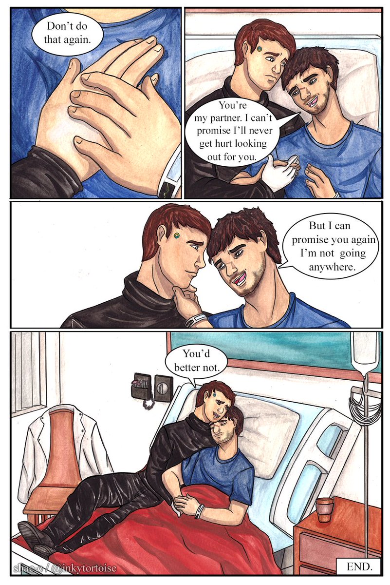 InkyTortoise's tweet photo. Part 2/2
Nines makes a mean pancake. I don't know why but I believe this with my whole heart.
#dbhcomic https://t.co/xf7aGRJqIC