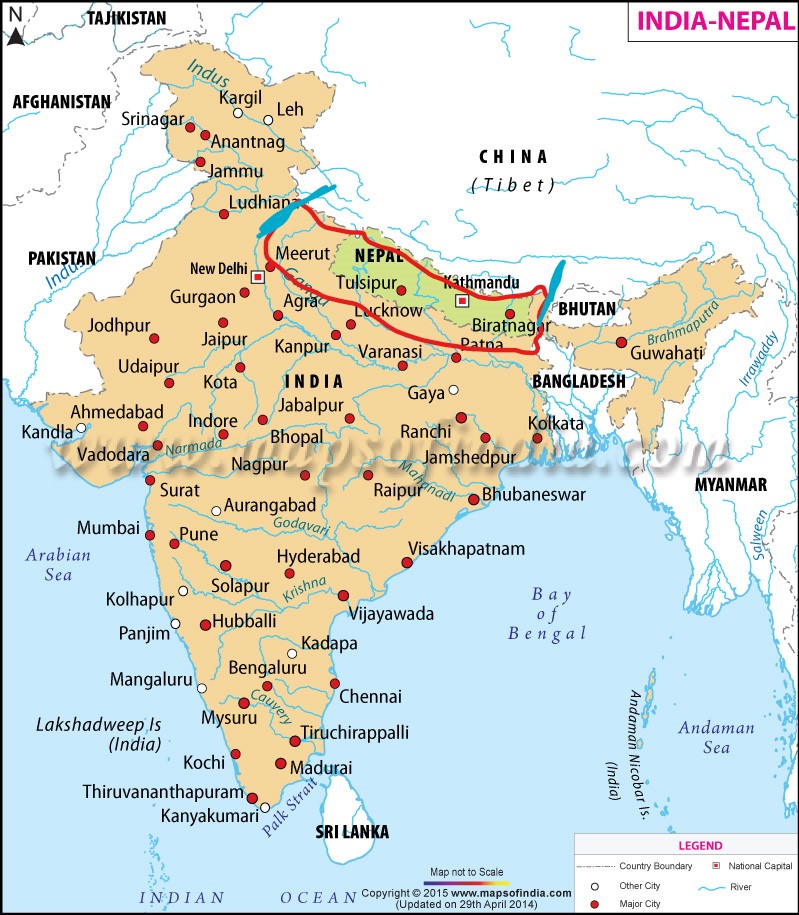 They laid claim to territories between river Sutlej and river Teesta (modern day Sikkim, Garhwal & Kumaon ranges and Terai region). See map below and pardon my poor geography and drawing skills.