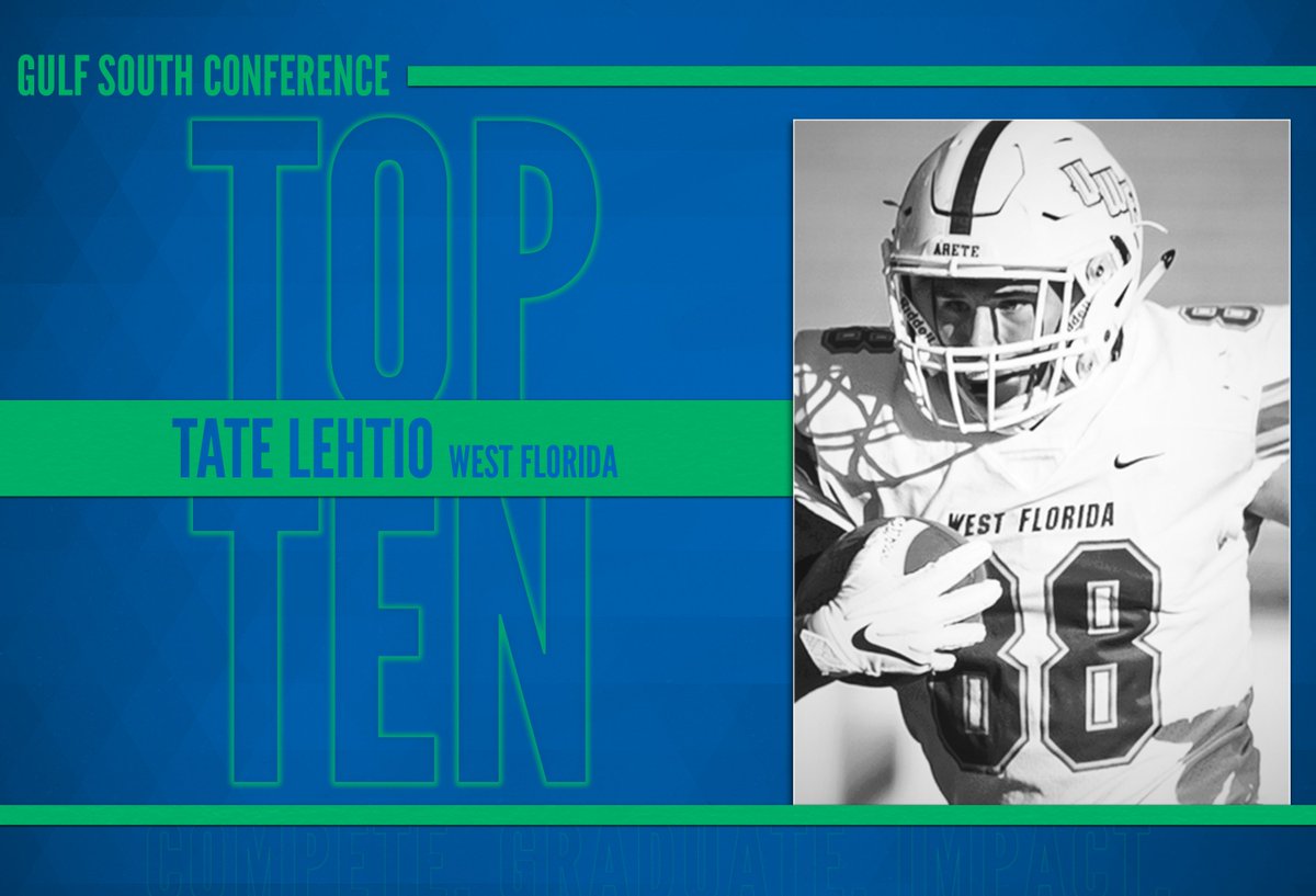GoArgos's tweet photo. Huge Congrats to Jordyn Poppen (@UWFVolleyball) &amp; Tate Lehtio (@UWFFootball) on being named @GulfSouth Top Ten Honorees. #GoArgos #BuildingChampionsForLife https://t.co/xHLggVQWoT