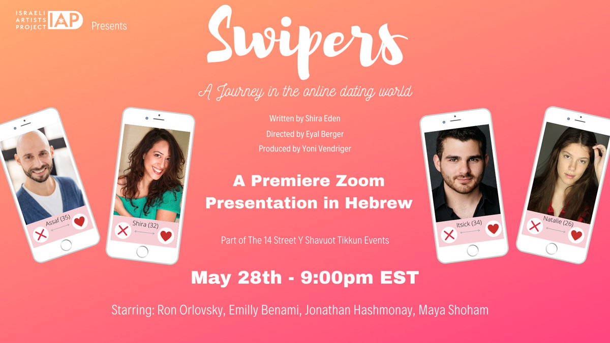 We are presenting two events tonight as part of <a href="/14thStreetY/">14th Street Y</a> annual Tikkun Leil Shavuot! Check out our FB events for more details. We hope to see you there.