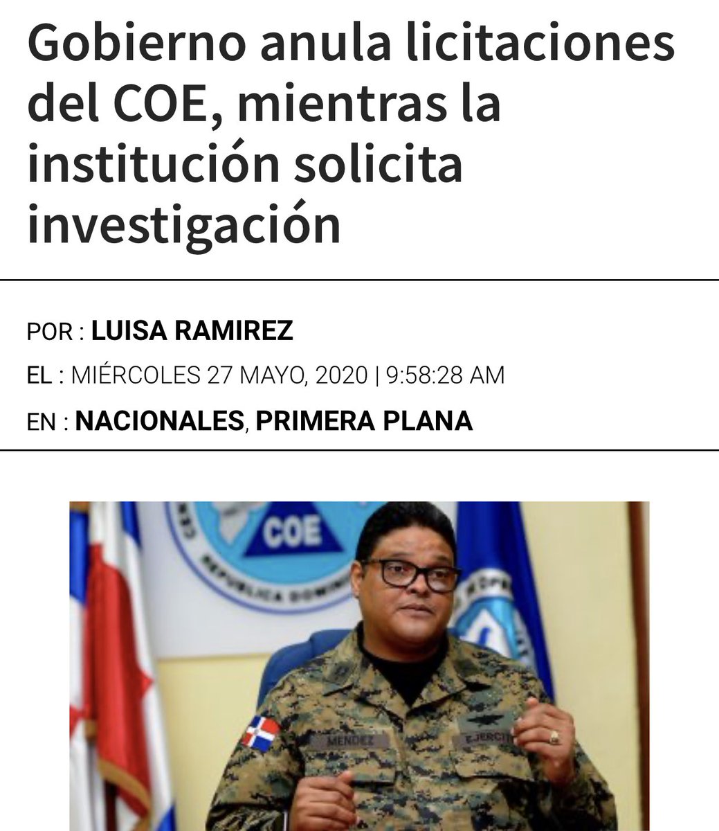 Daryterrero1's tweet photo. Cual será el criterio de las instituciones del estado para designar los presidentes de los comité  de Compras y Contrtaciones, quien los regula ? quien los supervisa ? quien los forma ?  Presidente @DaniloMedina no permita que le dañen su gestión. @ComprasRD @GMontalvoFranco https://t.co/buXFXir5YI