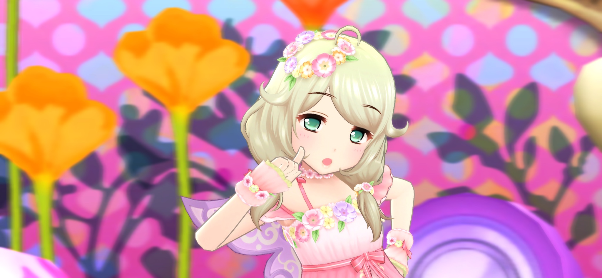 ブリサバ デレステ深夜の真剣スクショ60分一本勝負 本日のお題曲は パステルピンクな恋 です パステルカラーは目に優しくていいですね T Co Wuxbcxod8w Twitter