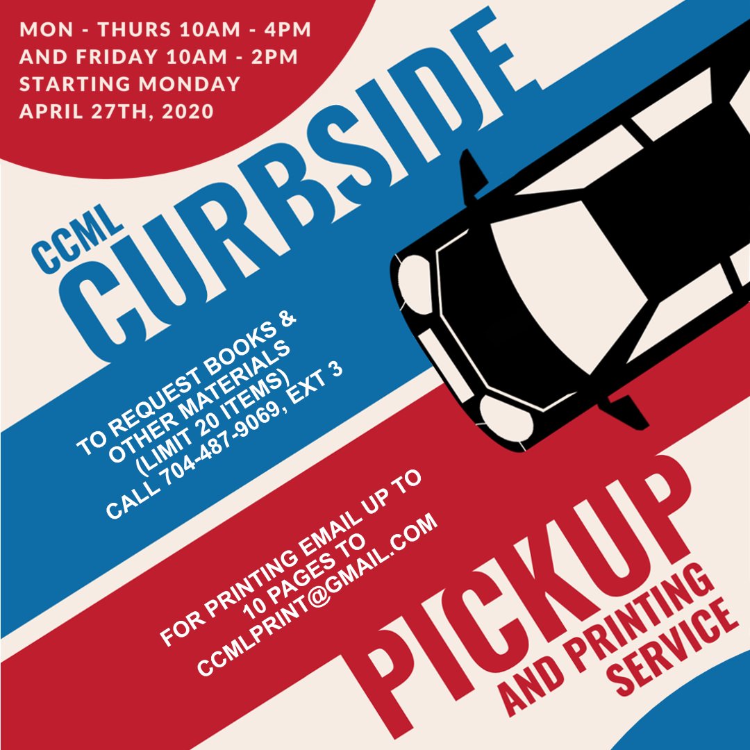 clevcolibsys's tweet photo. CCML is OPEN TO THE PUBLIC, but we are continuing to offer curbside services for any patrons who would prefer it https://t.co/A5fvDOn1EQ https://t.co/Q8fnoxngfW