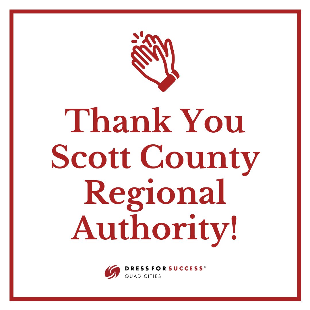 dfsqc's tweet photo. #ThankfulThursday Thank you to the Scott County Regional Authority for $3,600 in grant support, which will help us expand upon our virtual Career Success Center, providing coaching, networking, and workshops to women affected by #Covid19 https://t.co/aRFlukGqTQ