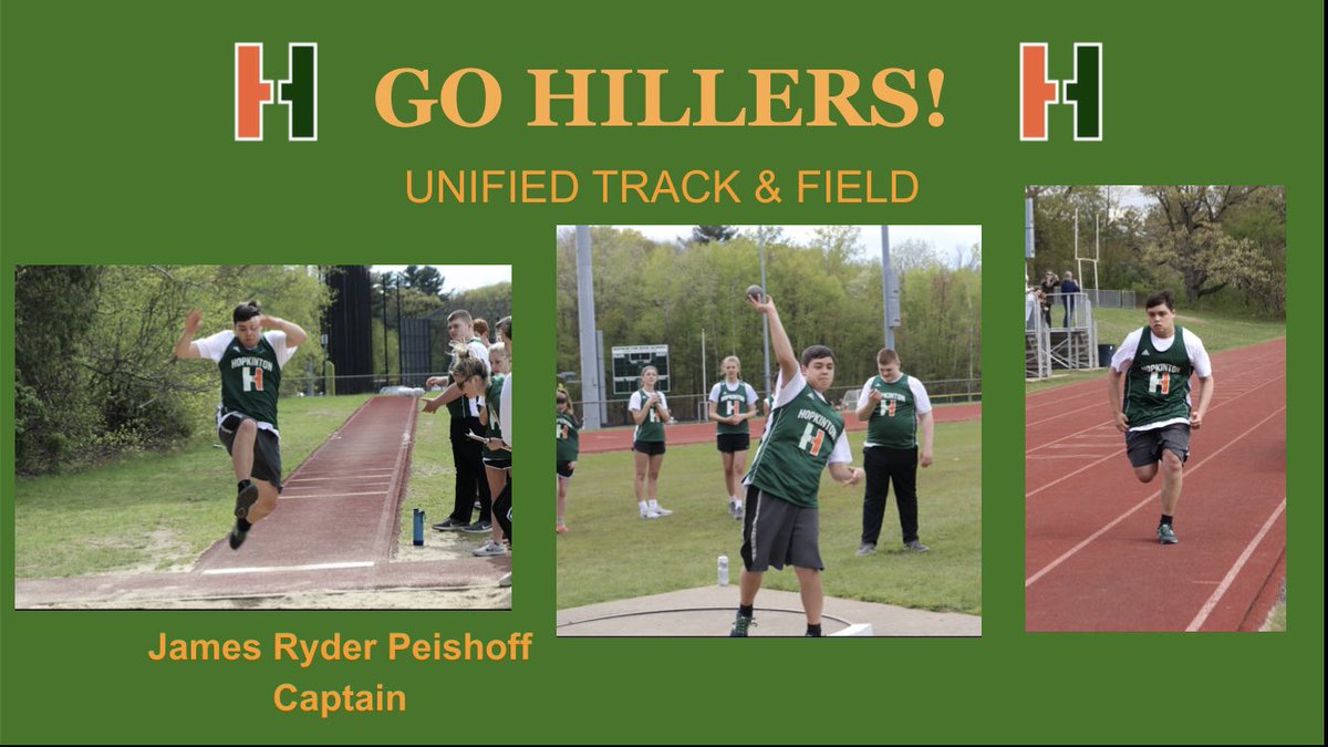 Congratulations and Thank You to our Unified Track &amp; Field Seniors!! #hillers #classof2020