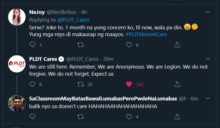 HyperG16YT's tweet photo. #PLDTHacked
#AnonymousPH
THEY ARE STILL ACTIVE https://t.co/xcSDmRiuzO