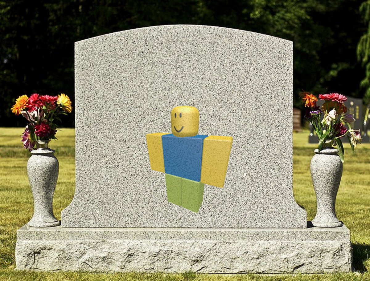 Your Fave Has Died On Twitter Oof Noob From Roblox Has Died