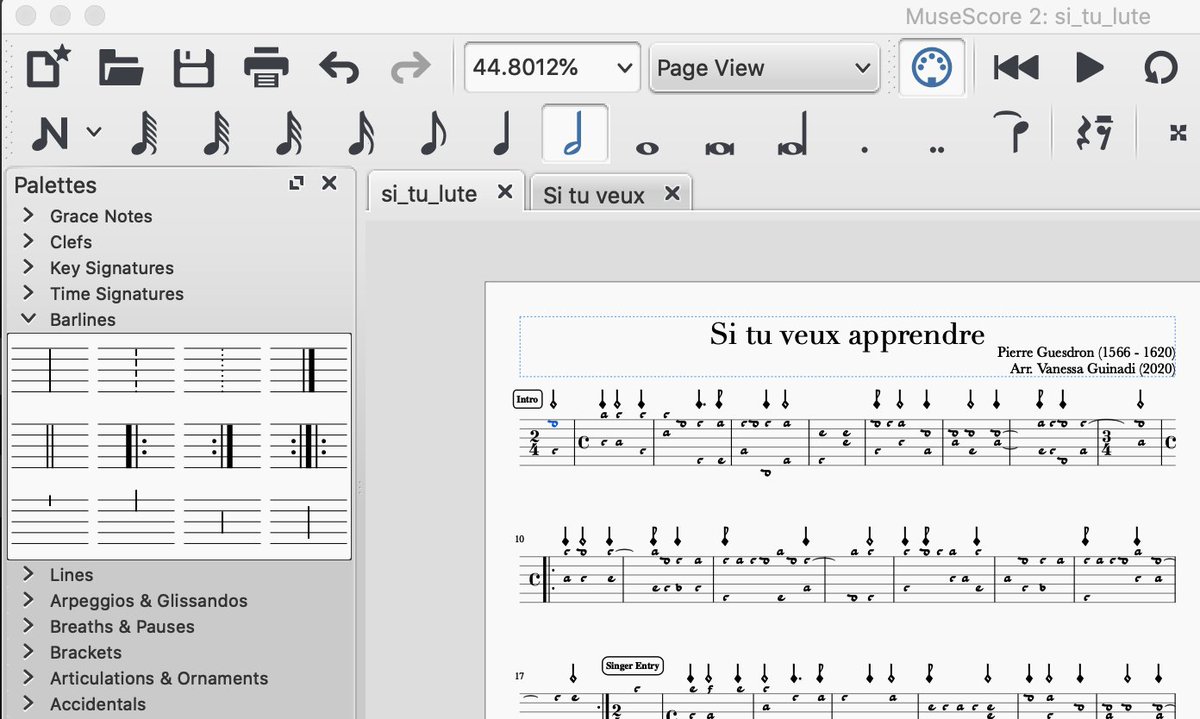 When you can't find the score to an earworm, resort to a self-inflicted dictation test ✅ (Knowing my luck, I am betting I will trip over a pro. arrangement now and cry)