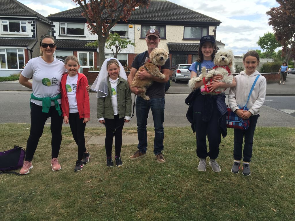 irishguidedogs's tweet image. A huge thank you to Grace, Anna and Mum Mandy who organised a fundraiser in aid of #GuideDogDay on what should have been Grace's Communion Day. They raised a PAWsome €1,000!!  #ChangingLives