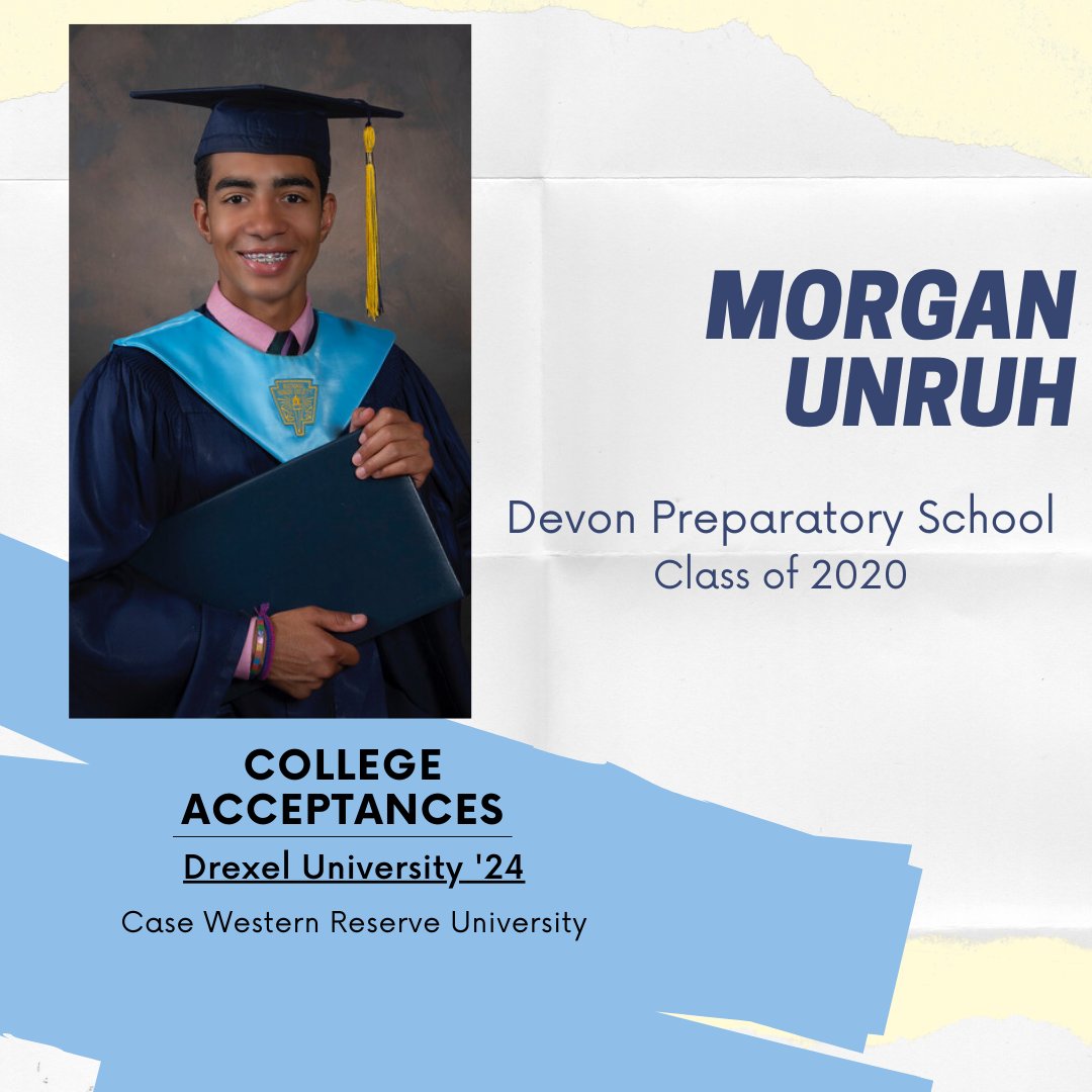 DEVONPREP's tweet image. Senior Shoutout: Morgan Unruh! (Check out our Instagram or Twitter for more details about his shoutout!)