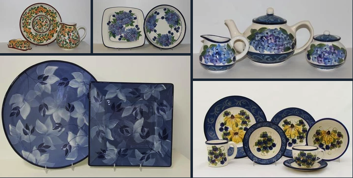 Which florals are your favorite? We know… it’s much too hard to pick just one! Meet Roxie’s Studio and shop the artist when Sugarloaf returns on its spring tour! secure.sugarloafcrafts.com/artists/parent #potterylover