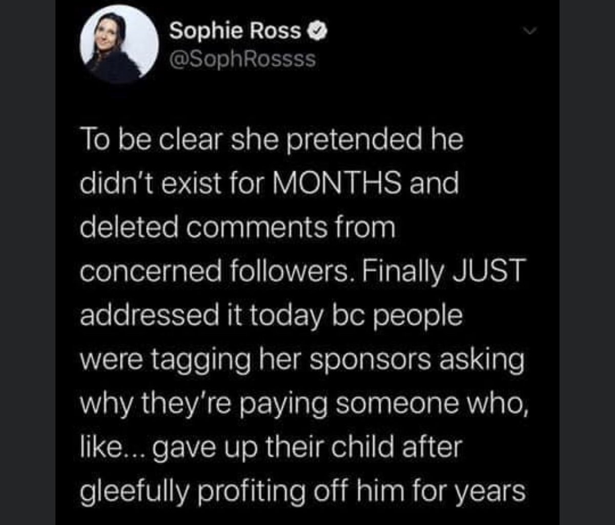 If she was SoOoO SaD why did she pretend it wasn’t happening for MONTHS until people started coming for her on Twitter? Fucking snake.