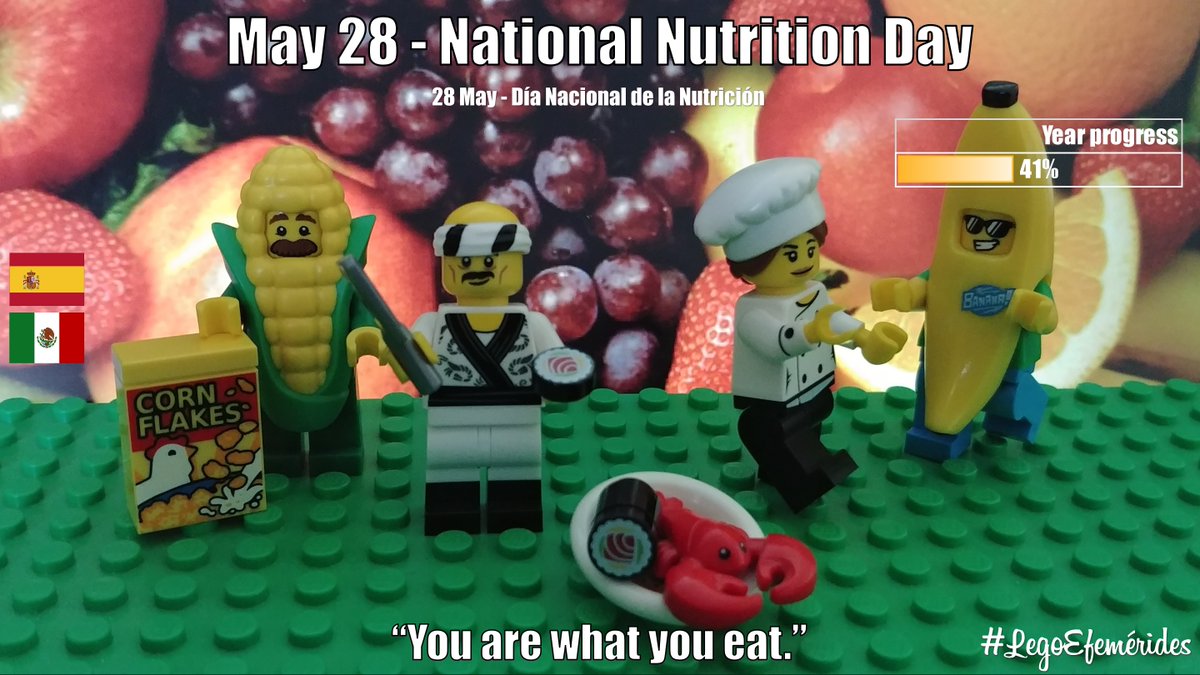 Figuras_G's tweet photo. #may28 - National #NutritionDay - You are what you #eat
#28May - Día Nacional de la #Nutrición
You are what you #eat
---
#28deMayo #NationalNutritionDay #DíaDeLaNutricion #nutrition #nutricion #ninjago
#Minifigures : #col289 #coltlnm19 #col288 #col258
#LegoEfemérides https://t.co/yPIynT5IsY