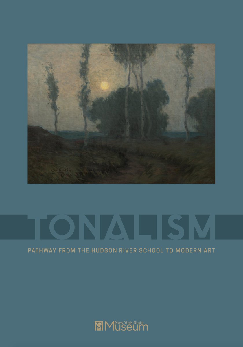 Hot off the "press"!  Enjoy our exhibition brochure for Tonalism: Pathway from the Hudson River School to Modern Art. bit.ly/3ekbMjo Tonalism rose in popularity after the Civil War at a time of upheaval and appealed to viewers seeking respite from the external world.
