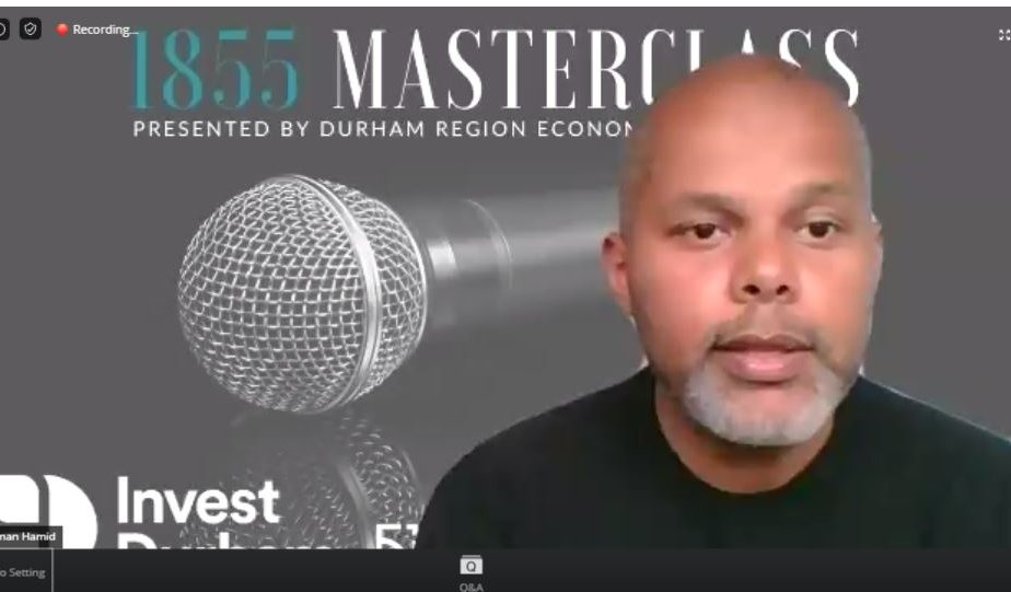 ontariotech_u's tweet image. #OntarioTech&apos;s Director of Creativity and Entrepreneurship Osman Hamid sat down with @Bruce_Croxon to help kick off the #siberXchange online summit this morning

Thanks to @SiberXorg for bringing the cybersecurity community together and to our partner @1855Whitby.