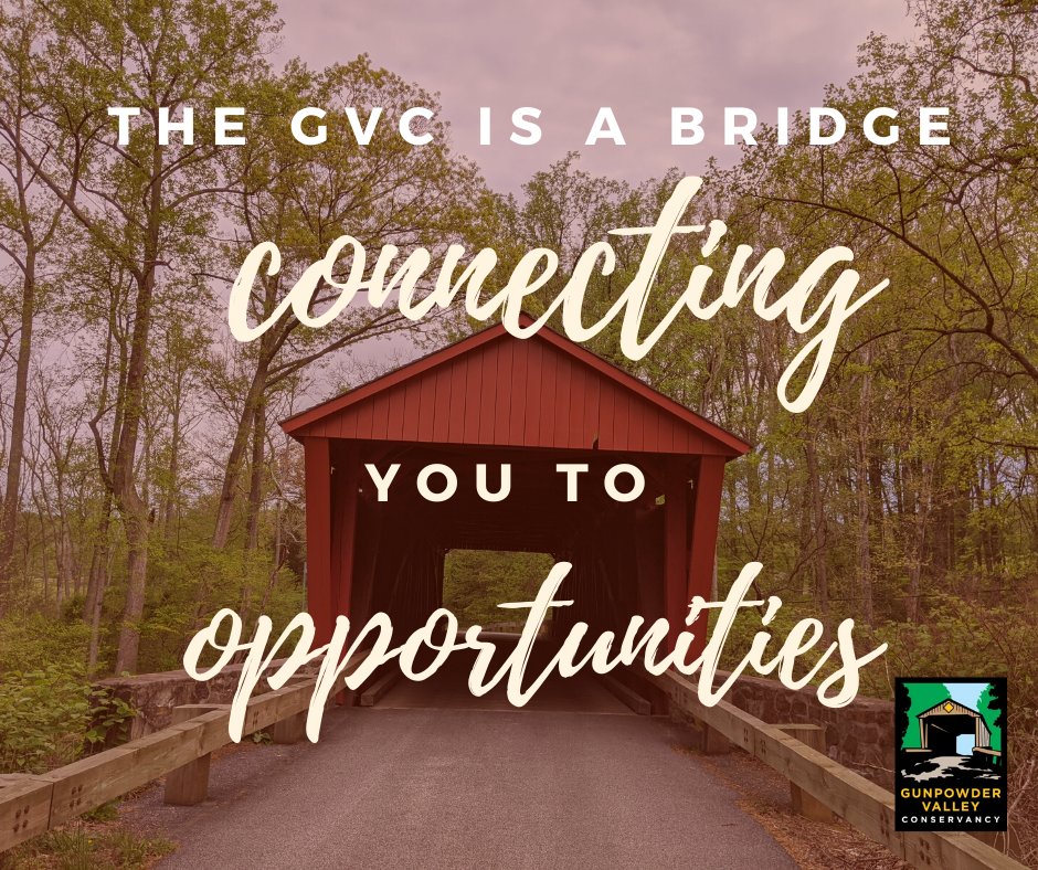 GunpowderValley's tweet photo. Ever wonder why our logo features the Jericho Covered Bridge? GVC aims to connect our watershed residents to environmental opportunities that preserve and protect our lands &amp; waterways. Stay tuned in June as GVC staff and board share stories about #WhyWeGVC #gunpowderfalls https://t.co/vxX3I338UJ