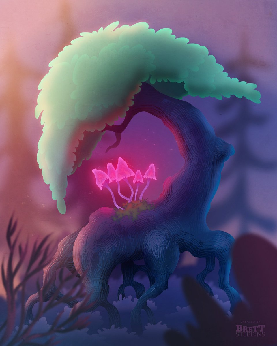 BrettStebbins's tweet photo. @NaomiVanDoren More work in @affinitybyserif on #ipadpro. It is mostly vector shapes with #layereffects, #blendmodes & transparency with vector brush work & textures. https://t.co/nL1d8r5yoZ