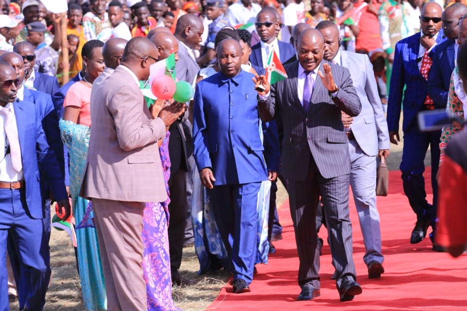 As the <a href="/CnddFdd/">CNDD-FDD</a> kickstarts a-three-day ecumenical prayer in <a href="/Gitega/">Province Gitega</a>, President-elect and S.G of #Burundi Ruling Party urges us to be thankful for what God has done and is doing for us; a sure way to fulfillment, contentment and peace.
