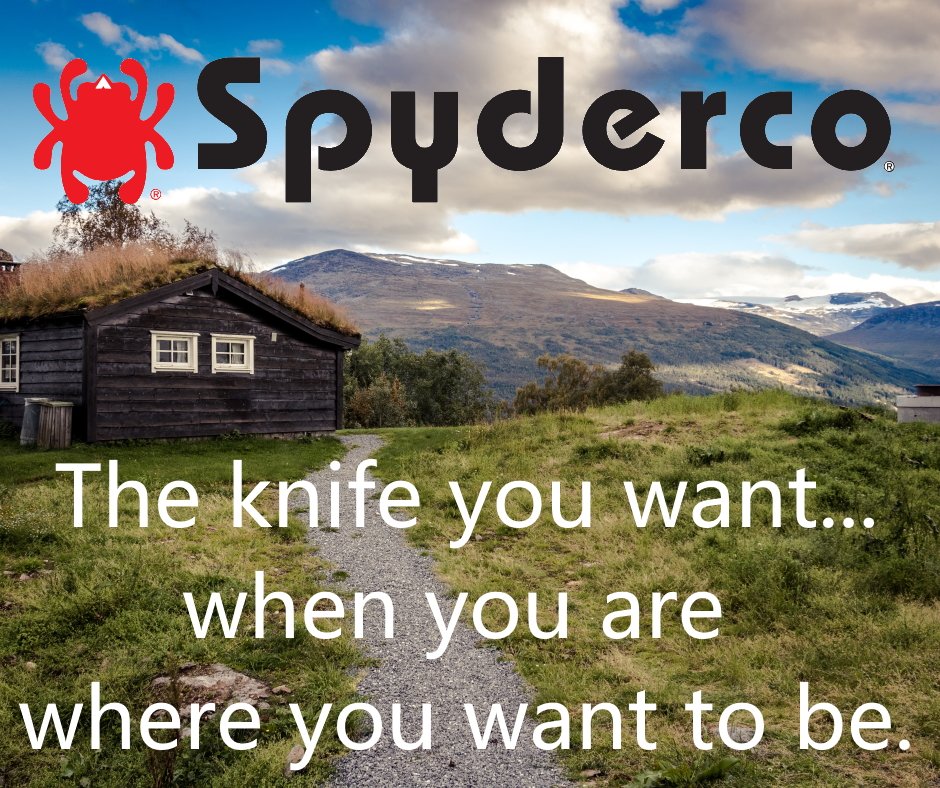 bladeops's tweet image. Spyderco Knives

The perfect knife wherever you go.