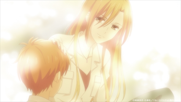 Kyoko Honda and Kyo Sohma Fruits Basket Season 2 Episode 9