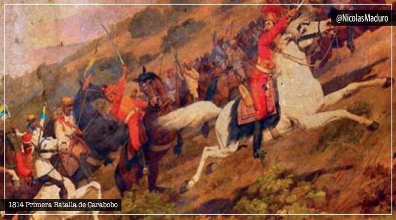 Venezuela conmemora 206 años de la Primera Batalla de Carabobo

#VenezuelaDefiendeSuOro 

vtv.gob.ve/venezuela-conm…