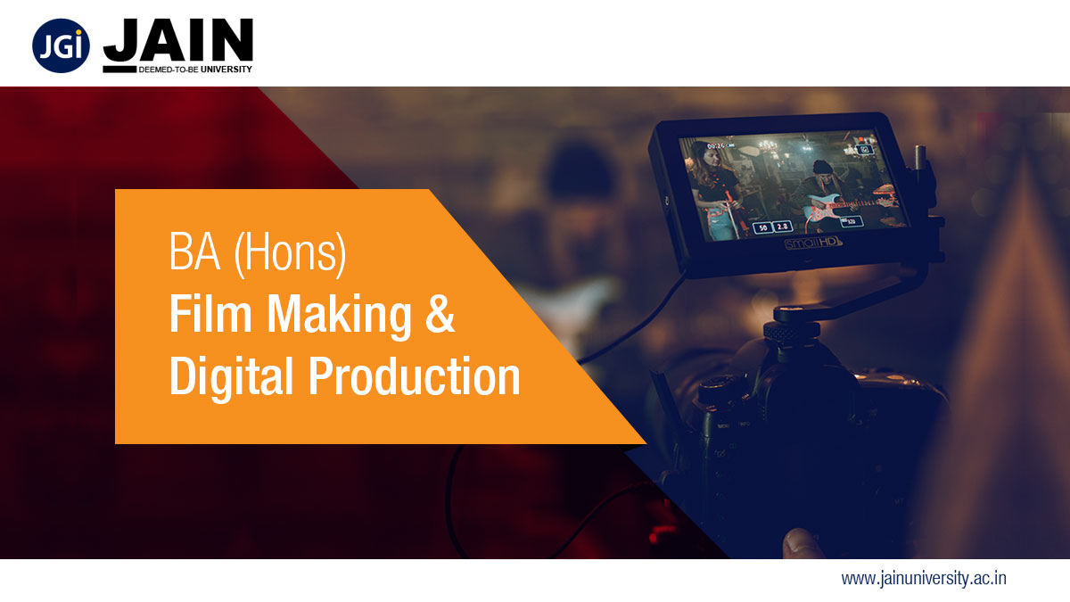 JainDeemedtbUnv's tweet photo. Jain (Deemed-to-be University) is now offering a new-age BA (Honors) program in Film Making &amp; Production Design with defined sub-fields that explores film art and design across a wide spectrum of media.

Apply here for #JET2020 : https://t.co/zvhZGVghm2

✔️https://t.co/umq8feZfyC https://t.co/ml0b0Es4en