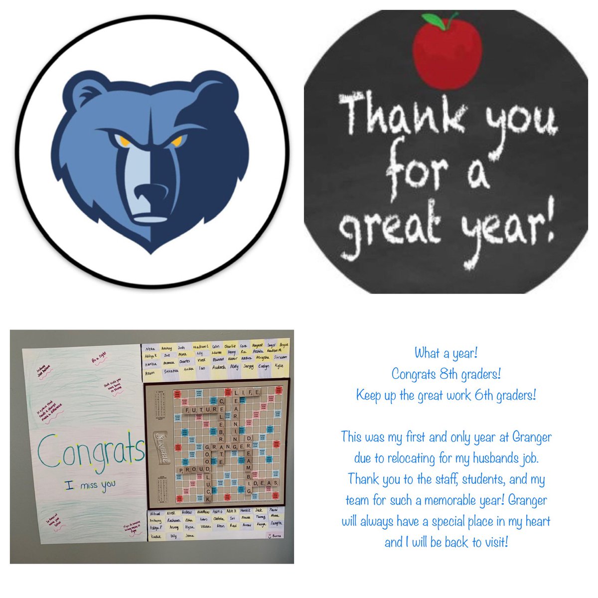 2019-2020 school year ✅ It might not have ended how we expected but WE did it. Wishing everyone a safe and fun summer! 💙☀️