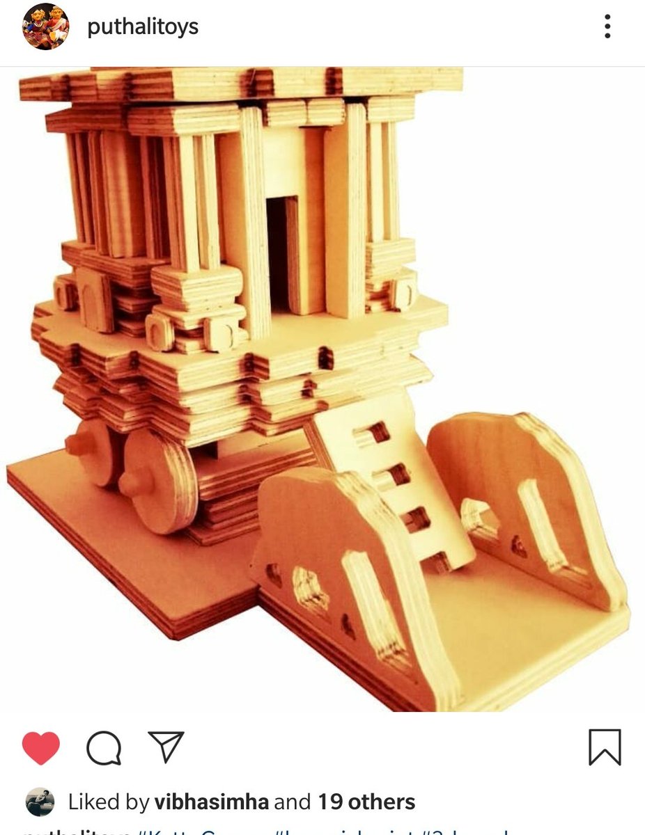 Kids Toy BrandsHere's Hampi Chariot Puzzle https://www.instagram.com/p/BlujmQPFbu1/?igshid=lji79m2ocmqx