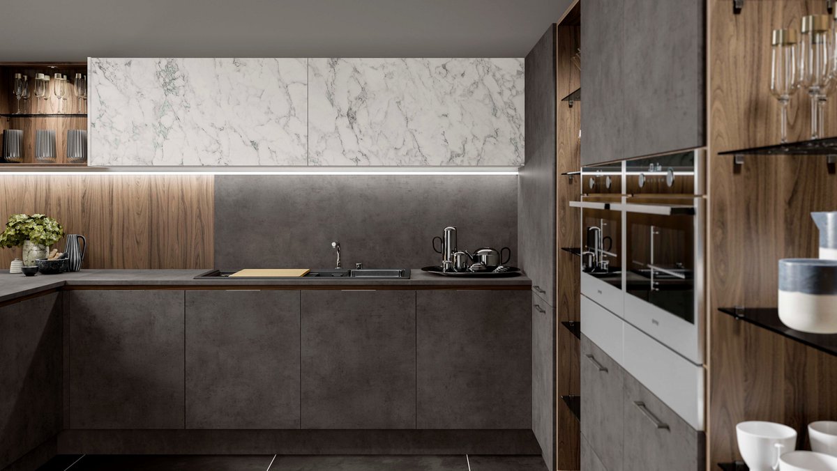 BE INSPIRED. Dark Concrete, White Marble and Carini Walnut.
#ComingOutOfTheShadows #JoinTheRevolution #Legrabox  #interiordesign #kitchen #kitchendesign #home #homedecor #interiors #kitchendesign #ukmfg #kbb
 
Join The Revolution....
volpikitchens.co.uk/inspiration

#LoveVolpi