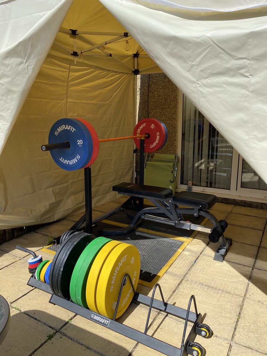 This home gym lark is getting to serious for me ⁦<a href="/KrisJones9/">Kristian Jones</a>⁩ #oldmantrying