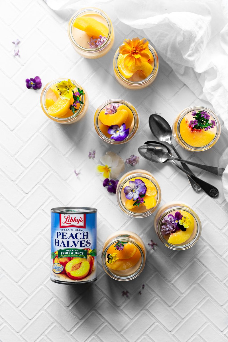 Stay cool this summer with this simple PEACH JELLO SALAD featuring @LibbysTable Canned Peaches! Prepped in just 5 minutes! #ad asmp.co/pjsr