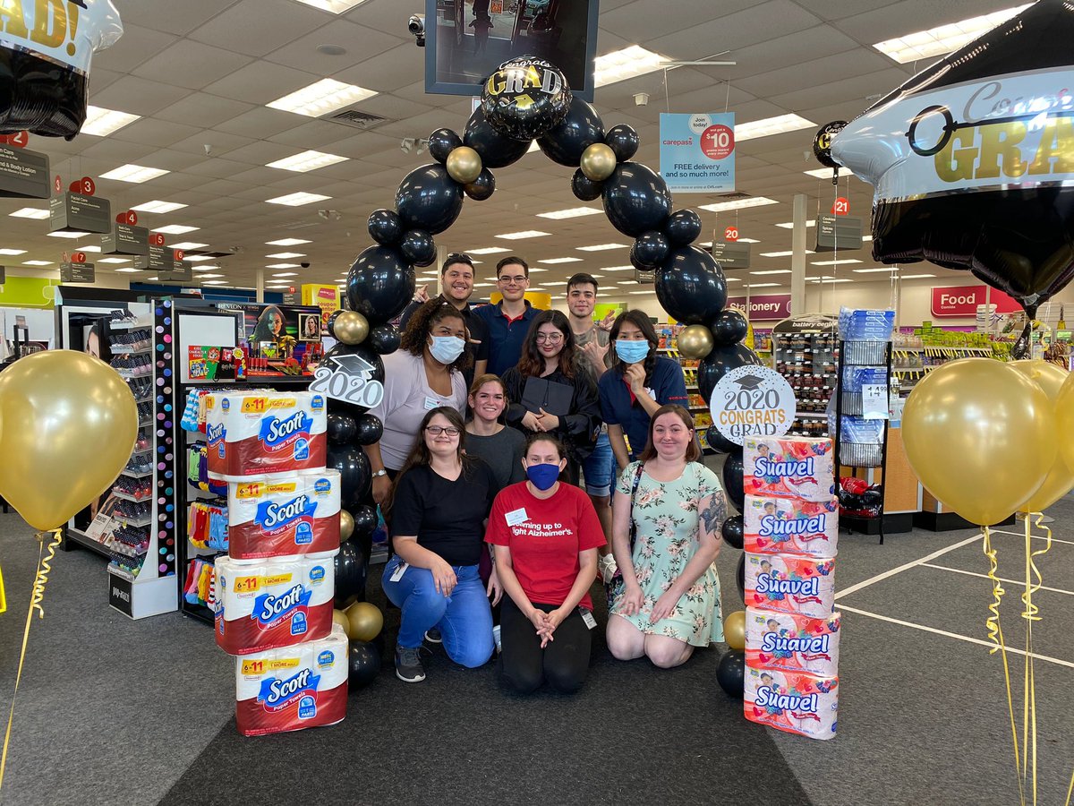 Econnell03's tweet photo. Incredibly proud of our colleagues graduating during the pandemic. Their perseverance and winning attitudes are, in part, what leaves an indelible mark on our CVS community. We wish you long and prosperous careers with CVS and congratulate you for all of your hard work.#5041#4738 https://t.co/WWzaTyEv1o