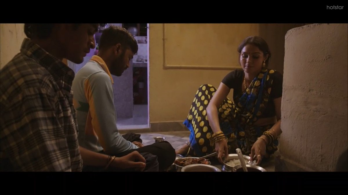 Vetrimaaran said in an interview that every character has a poetic-justice. Everybody has an arc, and motive. The author of the narrative is definitely Chandra who is playing her cards aiming Guna. Anbu is her instrument to serve the justice. She also fakes Anbu (that's love).