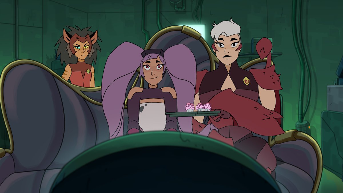 She-ra also tends to flip on comedy and drama so often I get whiplash from it. I don't mind tone change but when the heroes think Entrapta's dead and it's a serious moment because there ally is dead but the show didn't kill her so now WACKY SHENANIGANS!