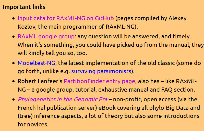 Grimmiges's tweet photo. A practical #tip for the ordinary #phylogeny-people (like me), regarding the new wealth of nucleotide substitution models implemented in the next-generation of my preferred tree-inference programme: #RAxML (#AcademicTwitter)
https://t.co/HuMaC2zwBz https://t.co/wv115Wxp2E