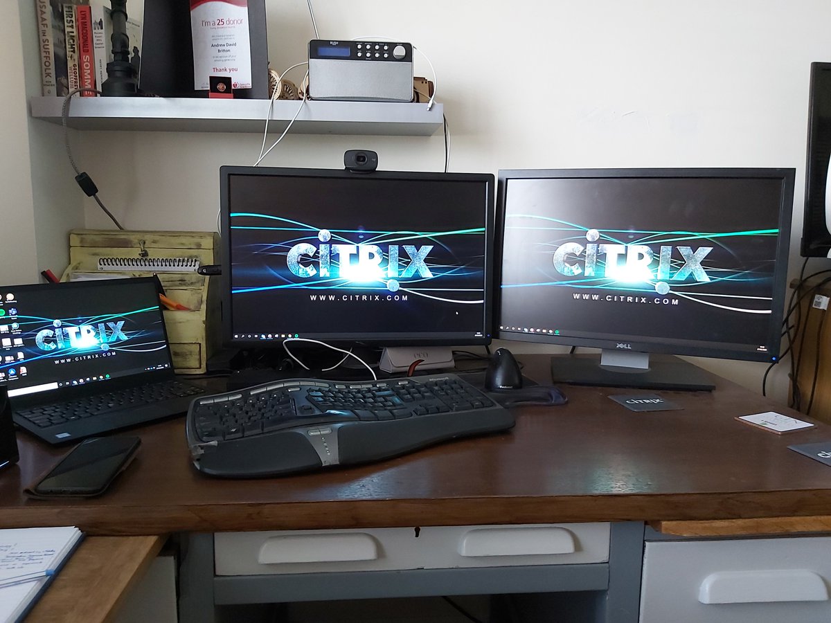 UnifiedCloudEng's tweet photo. Happy #NationalWorkFromHomeDay! Check out some of our #uceteam home offices from around the world 🌎@citrix 

#part2 #uceteam #citrixlife #workfromhome https://t.co/8h5UCXTyBj