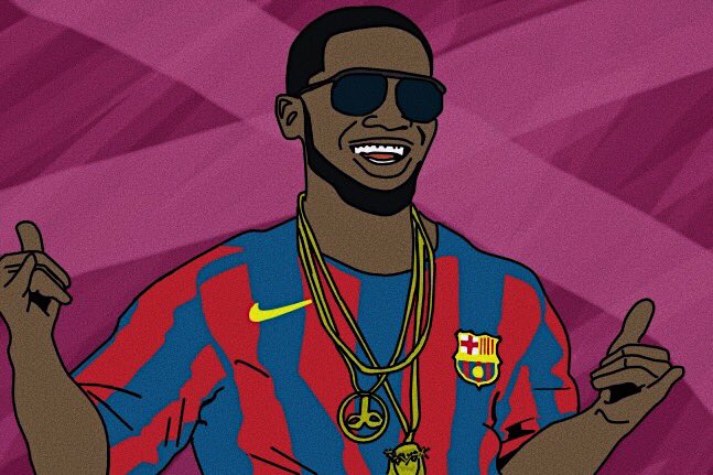 D’banj as Ronaldinho