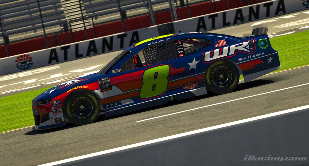 JRMotorsports's tweet photo. It's time to go (virtual) racing in the Peach State!

Tune in NOW for @iracing from @amsupdates at https://t.co/Ubn4auECyW or https://t.co/cMWOQcYRa8! 

#JRNation #NASCAR https://t.co/UtVFfmClvG