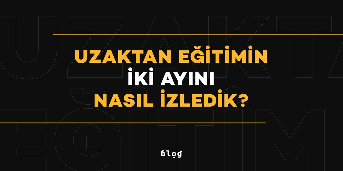 Türkiye’de Koronavirüsün Eğitime Etkileri yazı dizimizi okumak için: bit.ly/2TP7318 #UzaktanEğitim