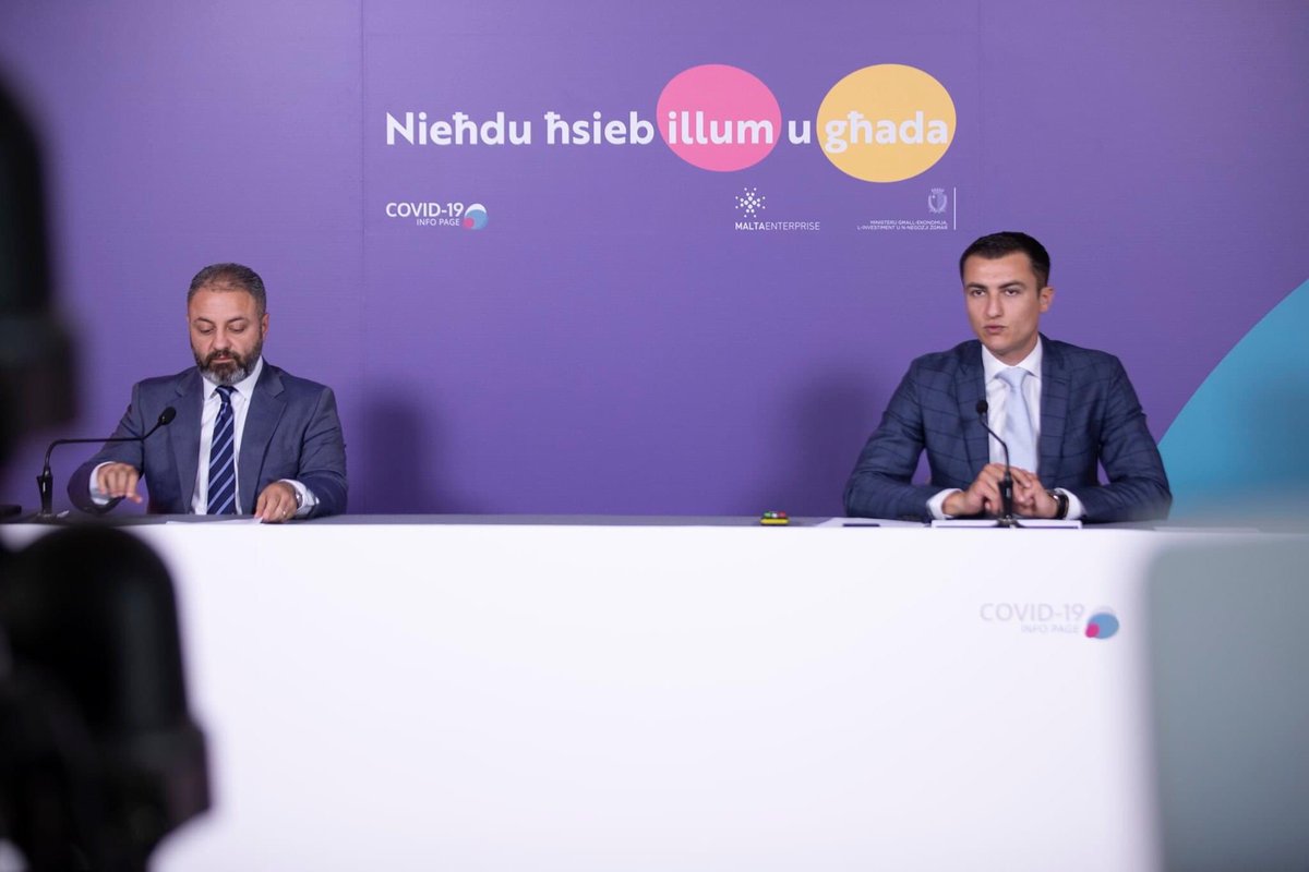 Il-miżuri ekonomiċi mħabbra mill-Gvern salvaw aktar minn 93,000 impjieg. Dan permezz ta’ investiment li jlaħħaq it-€80 miljun, fil-ħaddiema Maltin u Għawdxin. 

<a href="/SilvioSchembri/">Silvio Schembri</a> | <a href="/MaltaGov/">Government of Malta 🇲🇹</a> <a href="/maltaenterprise/">Malta Enterprise</a>