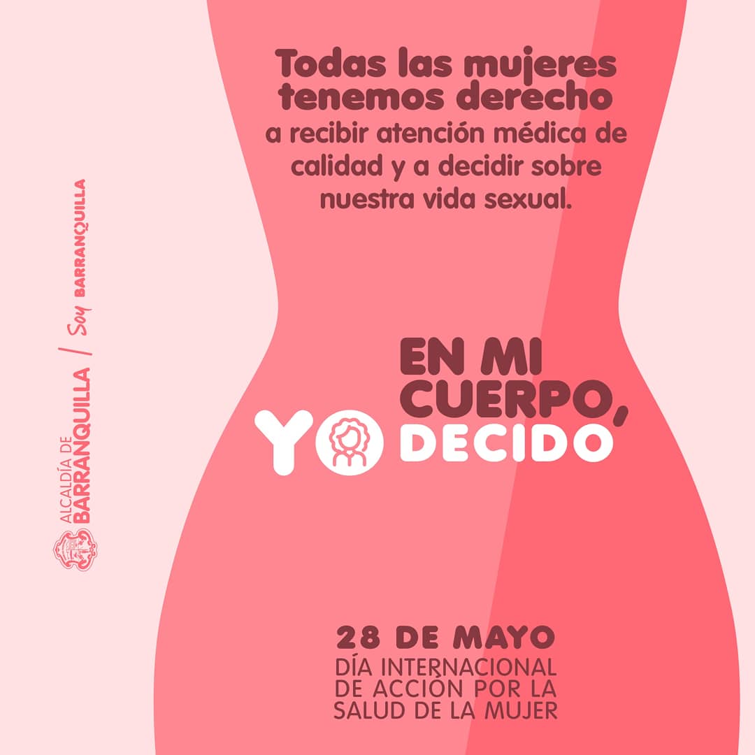 OficinaMujerBAQ's tweet photo. 🌎Día Internacional de la Acción por la Salud de la Mujer. 🏥

Toda mujer tiene derecho a recibir atención médica de calidad y decidir sobre su vida sexual.

Si necesitas orientación jurídica o psicosocial marca 3156389391 - 3107407038. https://t.co/qlOYBnGa6e