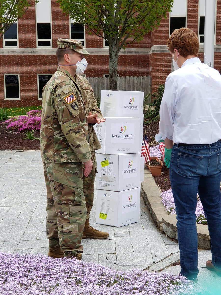 This one is from the Soldier's Home.in Holyoke that has seen over 70 tragic deaths from Coronavirus. Joe has been on the phone constantly (and has blown up my schedule almost daily) to make sure people on the front lines of this crisis have access to the supplies they need. 3/