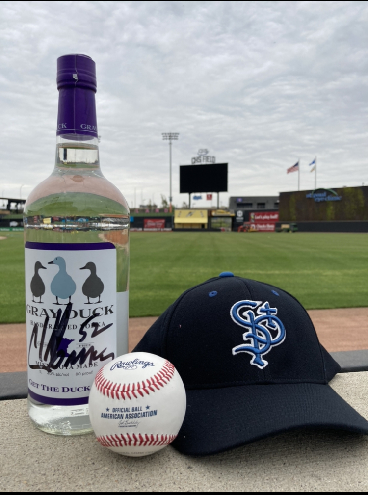 grayduckspirits's tweet photo. Congratulations to @KTRogue5 - the winner of our Gray Duck @StPaulSaints #Nopening Day package. https://t.co/SztUph6HDX
