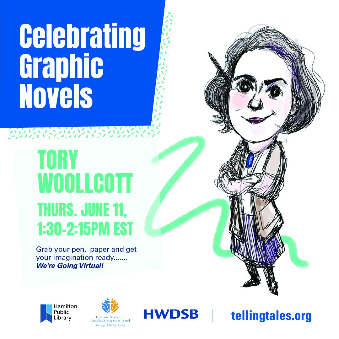Telling Tales (@tellingtalesorg) on Twitter photo Date correction ☺️
Who's excited for our 1st virtual event?
Join us June 10 -12 as we partner w/ <a href="/HamiltonLibrary/">Hamilton PL</a>
to present...Celebrating Graphic Novels!
3 days...3 amazing presentations!
Visit our website for info & submit questions for our presenters.
tellingtales.org/events/celebra… Date correction ☺️
Who's excited for our 1st virtual event?
Join us June 10 -12 as we partner w/ <a href="/HamiltonLibrary/">Hamilton PL</a>
to present...Celebrating Graphic Novels!
3 days...3 amazing presentations!
Visit our website for info & submit questions for our presenters.
tellingtales.org/events/celebra…