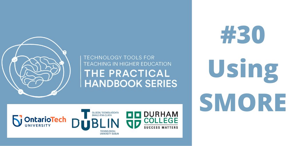 TUDublinEntEng's tweet photo. Smore is a digital newsletter &amp; Corrine McCormick-Brighton explores this useful educational tool in her section of 'The Practical Handbook Series': 'Using Smore for Assessment Purposes'. Read more about this here 👉https://t.co/ZElAACquJU https://t.co/jkgbhKhCjU