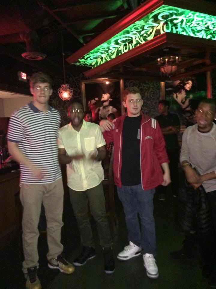 _trulv3's tweet photo. Cole, Randy, Drizzy, JT, Danny, Ike, Count. 
My guys. #tbt. #imcolorblind. My sslimes. https://t.co/mRXhd2crcN