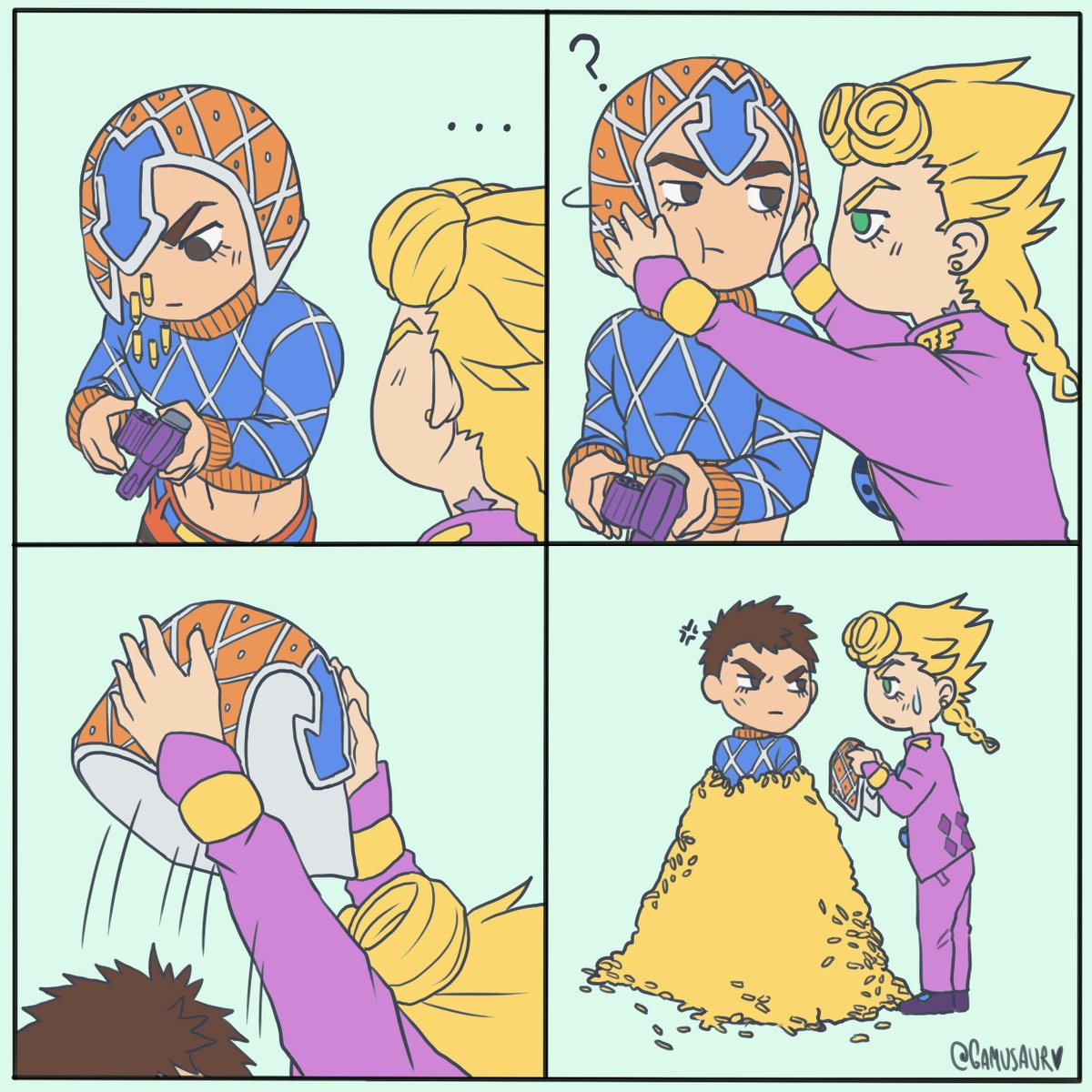 Not a big deal, but I did this stupid comic and didn't stop making them since that.
Also, used a ruler on my screen tablet and y'all freaked out 😂 https://t.co/JGZYBB6xgi 