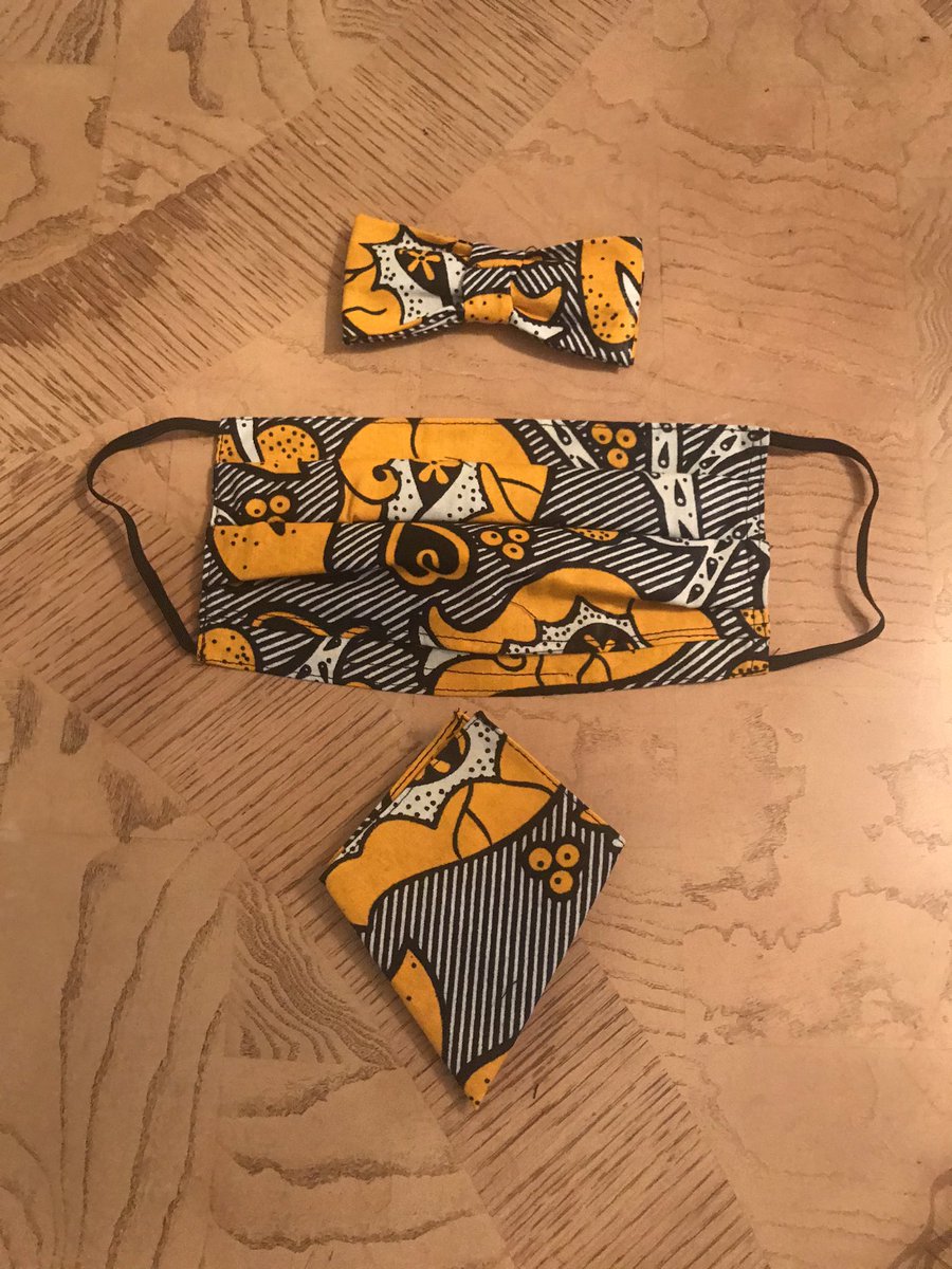 Getting ready for Father’s Day....masks and bow ties!!